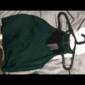 Spaghetti strap crop top